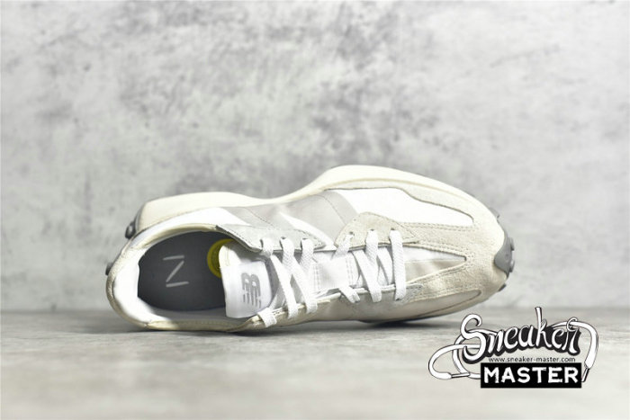 NEW BALANCE NORITAKE X 327 RUNNING SHOES LIGHT GRAY/WHITE/WHITE MS327NW1