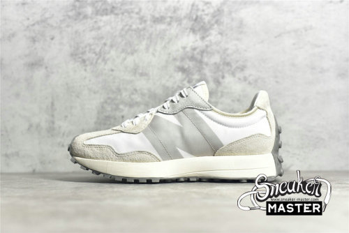 NEW BALANCE NORITAKE X 327 RUNNING SHOES LIGHT GRAY/WHITE/WHITE MS327NW1