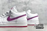 NIKE AIR JORDAN 1 LOW GS WHITE BERRY WHITE/TRUE BERRY-RUSH PINK 554723-161