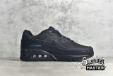 NIKE AIR MAX 90 BLACK/LASER BLUE-WOLF GREY DC4116-002