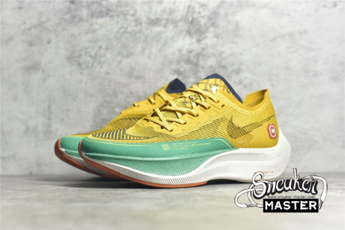 NIKE ZOOMX VAPORFLY NEXT% 2 DARK SULFUR/STADIUM GREEN/LIGHT SIENNA/THUNDER BLUE DJ5182-700