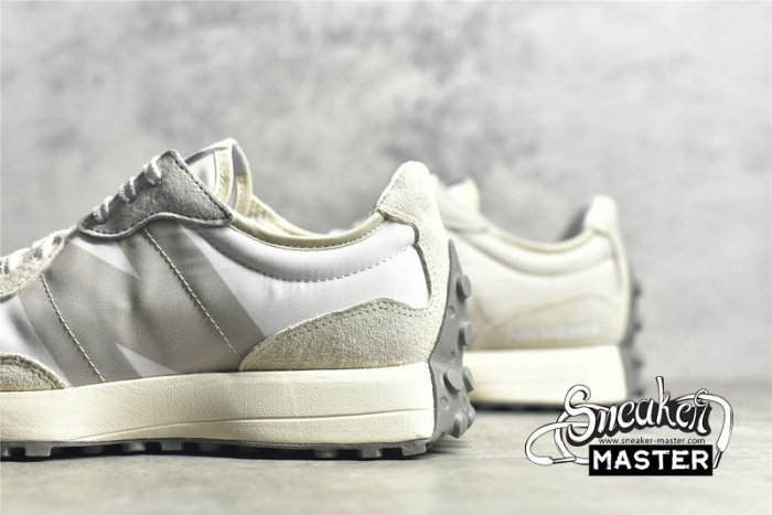 NEW BALANCE NORITAKE X 327 RUNNING SHOES LIGHT GRAY/WHITE/WHITE MS327NW1
