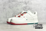 NIKE AIR FORCE 1 LOW 07 SU19 WHITE/GREEN/RED BU6638-180