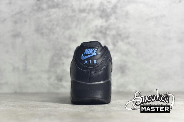 NIKE AIR MAX 90 BLACK/LASER BLUE-WOLF GREY DC4116-002