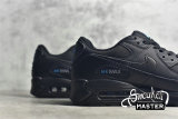 NIKE AIR MAX 90 BLACK/LASER BLUE-WOLF GREY DC4116-002