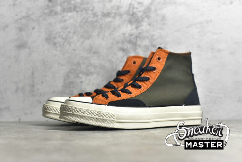 CONVERSE COURT REIMAGINED CHUCK TAYLOR ALL-STAR 70S HIGH KHAKI/FIRE PIT/EGRET 171685C