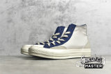 CONVERSE COURT REIMAGINED CHUCK TAYLOR ALL-STAR 70S HIGH PALE PUTTY/MIDNIGHT NAVY/EGRET 171686C