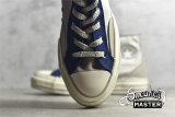 CONVERSE COURT REIMAGINED CHUCK TAYLOR ALL-STAR 70S HIGH PALE PUTTY/MIDNIGHT NAVY/EGRET 171686C