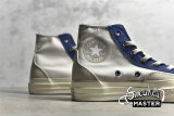 CONVERSE COURT REIMAGINED CHUCK TAYLOR ALL-STAR 70S HIGH PALE PUTTY/MIDNIGHT NAVY/EGRET 171686C