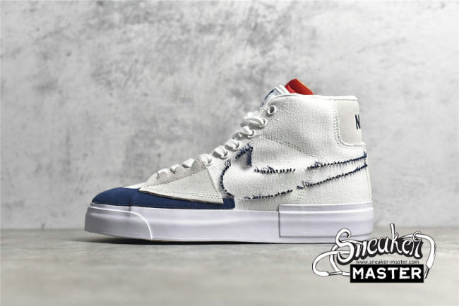 NIKE BLAZER MID SB EDGE HACK PACK WHITE/UNIVERSITY RED/SUMMIT WHITE/MIDNIGHT NAVY CI3833-100