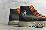 CONVERSE COURT REIMAGINED CHUCK TAYLOR ALL-STAR 70S HIGH KHAKI/FIRE PIT/EGRET 171685C