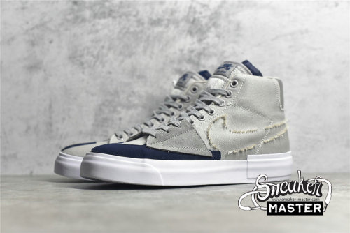 NIKE BLAZER MID SB EDGE HACK PACK OBSIDIAN MIST/MIDNIGHT NAVY/FOSSIL CI3833-401