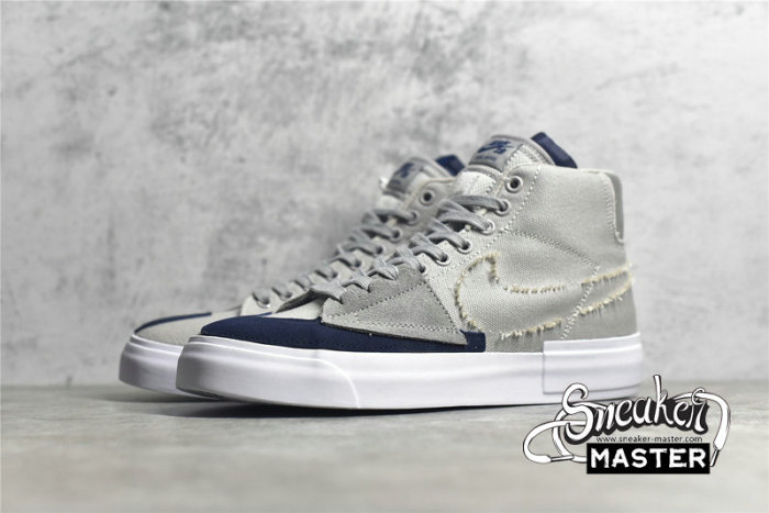 NIKE BLAZER MID SB EDGE HACK PACK OBSIDIAN MIST/MIDNIGHT NAVY/FOSSIL CI3833-401