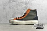 CONVERSE COURT REIMAGINED CHUCK TAYLOR ALL-STAR 70S HIGH KHAKI/FIRE PIT/EGRET 171685C