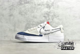 NIKE SB BLAZER LOW EDGE SB BLAZER LOW EDGE WHITE/UNIVERSITY RED-SUMMIT WHITE-MIDNIGHT NAVY CI3833-406