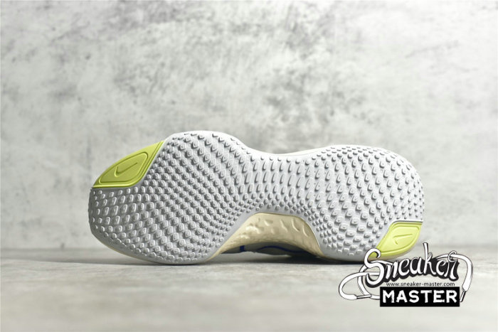 NIKE ZOOMX INVINCIBLE RUN FLYKNIT WHITE/CYBER/GREY FOG/RACER BLUE CT2228-101