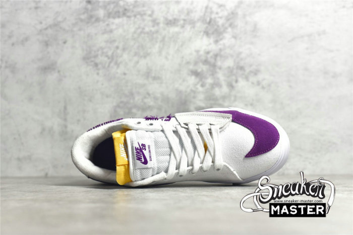 NIKE SB BLAZER LOW EDGE SUMMIT WHITE/PURPLE/YELLOW CI3833-402