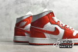 NIKE AIR JORDAN 1 MID SYRACUSE WHITE/WHITE/RED BQ6472-116