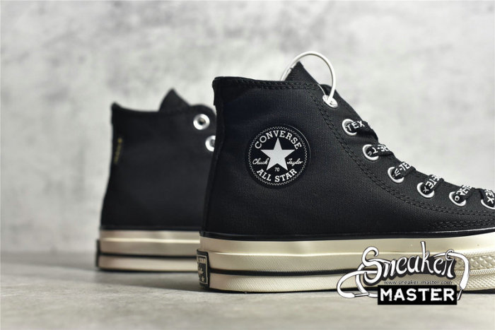 CONVERSE CHUCK TAYLOR ALL-STAR 70S HIGH GORE TEX BLACK/BLACK/EGRET 163343C