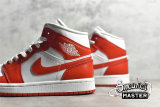 NIKE AIR JORDAN 1 MID SYRACUSE WHITE/WHITE/RED BQ6472-116