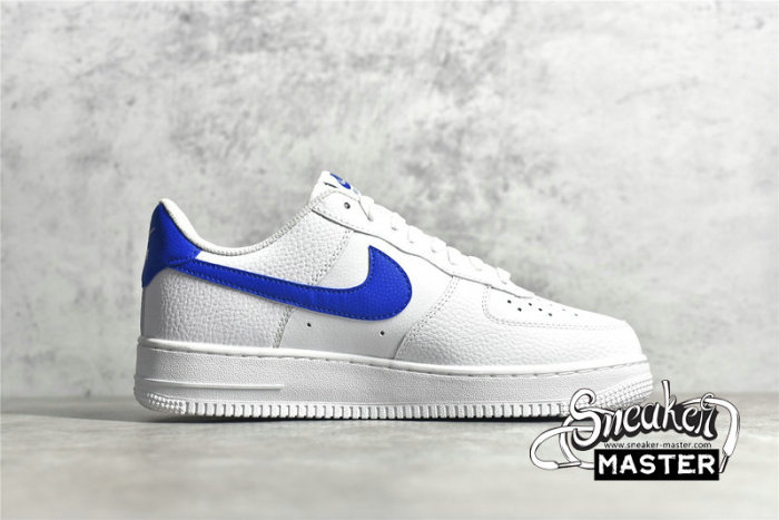NIKE AIR FORCE 1 LOW WHITE/WHITE/ROYAL BLUE DM2845-100