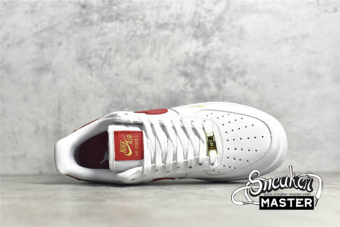 NIKE AIR FORCE 1 LOW 07 ESSENTIAL WHITE/GYM RED/GOLD CZ0270-104
