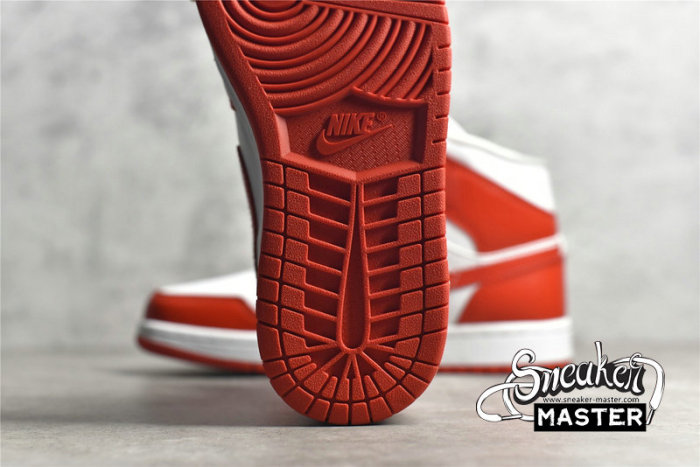 NIKE AIR JORDAN 1 MID SYRACUSE WHITE/WHITE/RED BQ6472-116