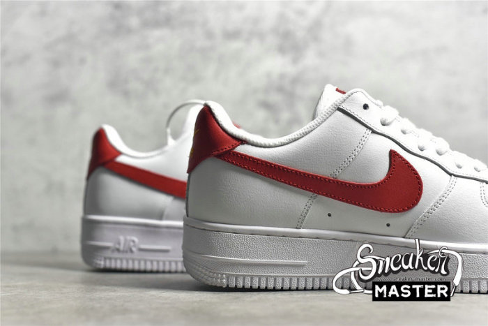 NIKE AIR FORCE 1 LOW 07 ESSENTIAL WHITE/GYM RED/GOLD CZ0270-104