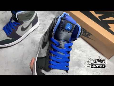NIKE AIR JORDAN 1 HIGH ZOOM AIR CMFT LEAGUE OF LEGENDS IRON GREY/WHITE-LIGHT SMOKE GREY DD1453-001