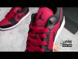 NIKE AIR JORDAN 1 LOW GYM RED/BLACK/WHITE 553558-610