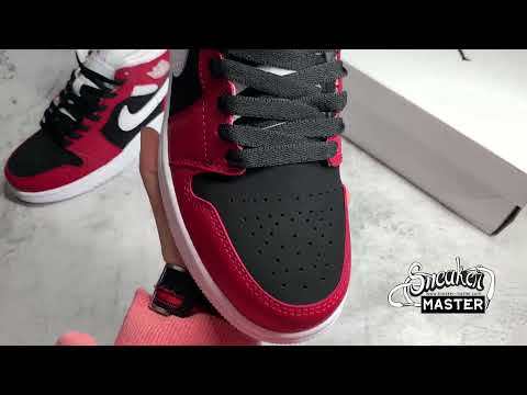 NIKE AIR JORDAN 1 MID GYM RED/BLACK/WHITE BQ6472-601