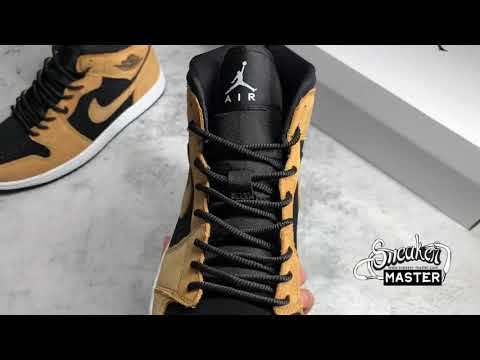 NIKE AIR JORDAN 1 MID SE DESERT OCHRE/DESERT OCHRE/BLACK DB5453-700