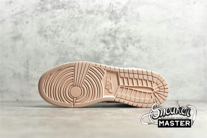 NIKE AIR JORDAN 1 MID GS WHITE/BLACK/CRIMSON TINT 554725-133