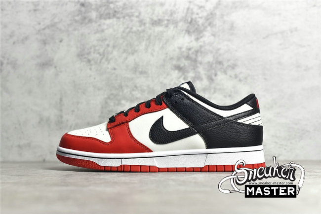 NIKE NBA X SB DUNK LOW EMB CHICAGO SAIL/BLACK-BLACK-CHILE RED DD3363-100