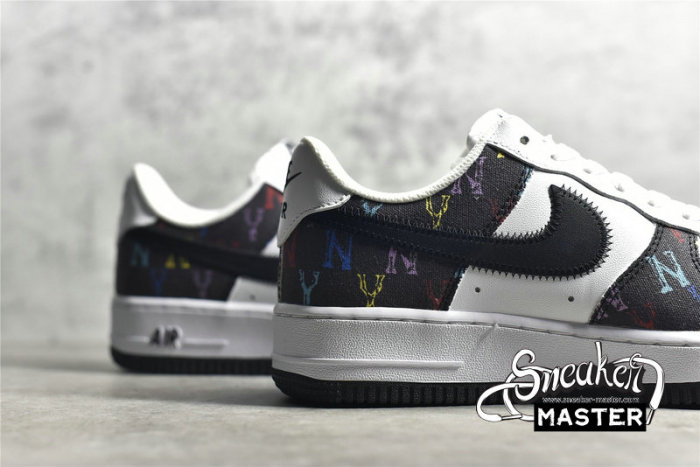 NIKE AIR FORCE 1 LOW 07 MLB WHITE/BLACK/MULTI-COLOR 315122-444