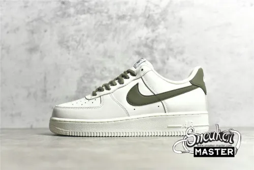 NIKE AIR FORCE 1 LOW 07 CREAM WHITE/DARK GREEN/CREAM WHITE CQ5059-110