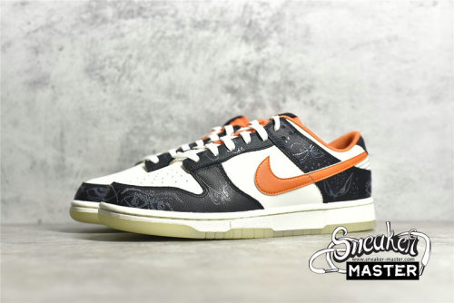 NIKE SB DUNK LOW HALLOWEEN SAIL/STARFISH-BLACK DD3357-100