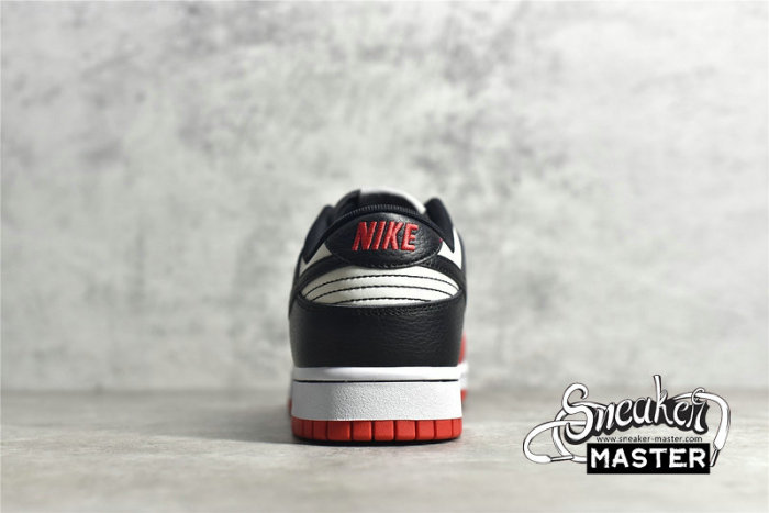 NIKE NBA X SB DUNK LOW EMB CHICAGO SAIL/BLACK-BLACK-CHILE RED DD3363-100
