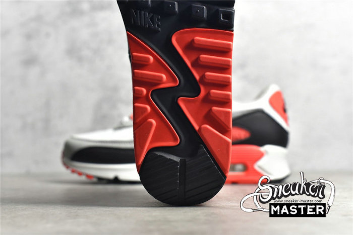 NIKE AIR MAX 90 INFRARED 2020 WHITE/BLACK/COOL GREY/RADIANT RED CT1685-100