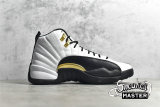 NIKE AIR JORDAN 12 RETRO ROYALTY WHITE/BLACK/METALLIC GOLD CT8013-170