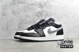 NIKE AIR JORDAN 1 LOW GS BLACK/MEDIUM GREY/WHITE 553560-040