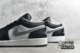 NIKE AIR JORDAN 1 LOW GS BLACK/MEDIUM GREY/WHITE 553560-040