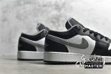 NIKE AIR JORDAN 1 LOW GS BLACK/MEDIUM GREY/WHITE 553560-040