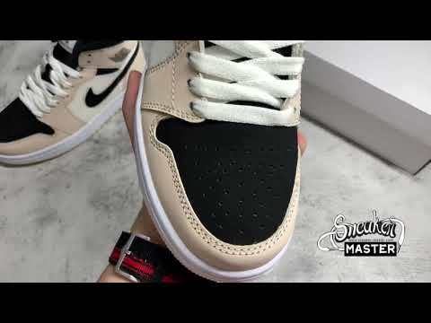 NIKE AIR JORDAN 1 MID GUAVA ICE GUAVA ICE/SAIL/BLACK-BARELY ORANGE BQ6472-800