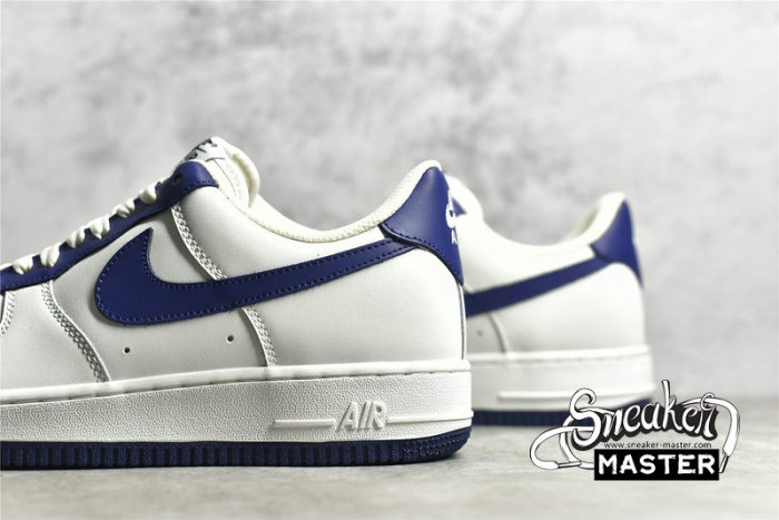 NIKE AIR FORCE 1 LOW 07 BEIGE/BEIGE/DARK BLUE AL2236-106