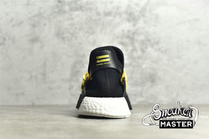 ADIDAS PHARRELL X NMD HUMAN RACE CORE BLACK/CORE BLACK/YELLOW BB3068