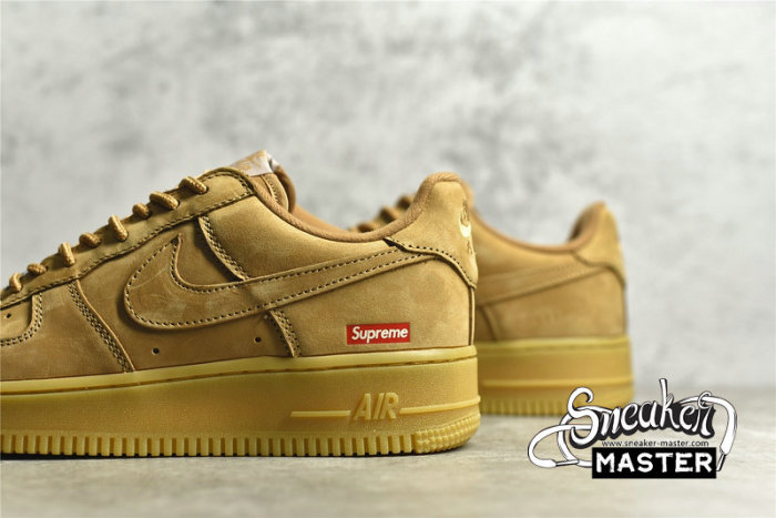 NIKE AIR FORCE 1 LOW X SUPREME WHEAT/WHEAT/WHEAT DN1555-200