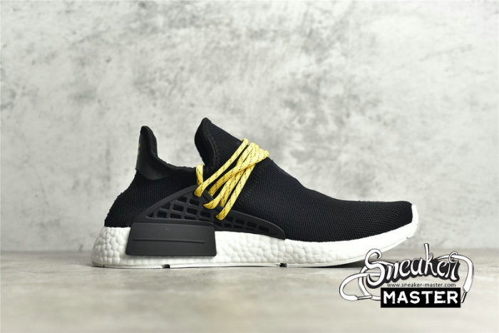 ADIDAS PHARRELL X NMD HUMAN RACE CORE BLACK/CORE BLACK/YELLOW BB3068