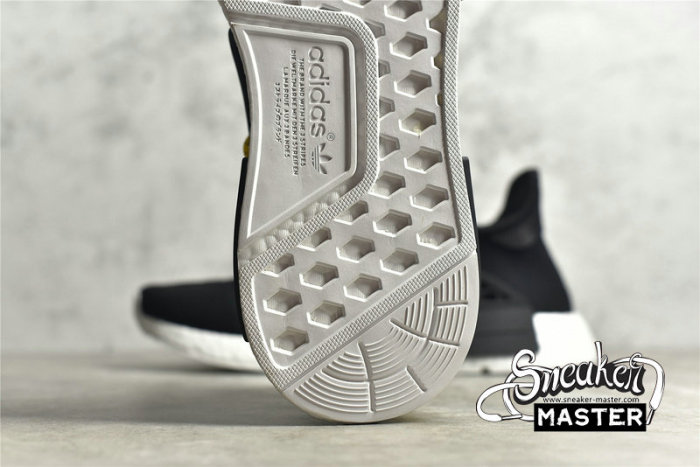 ADIDAS PHARRELL X NMD HUMAN RACE CORE BLACK/CORE BLACK/YELLOW BB3068