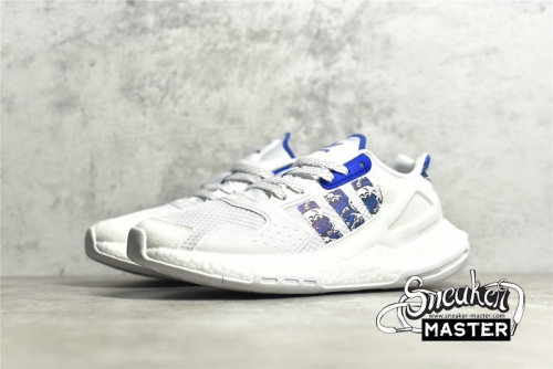 ADIDAS DAY JOGGER SHOES CLOUD WHITE/CLOUD WHITE/BLUE FW5897